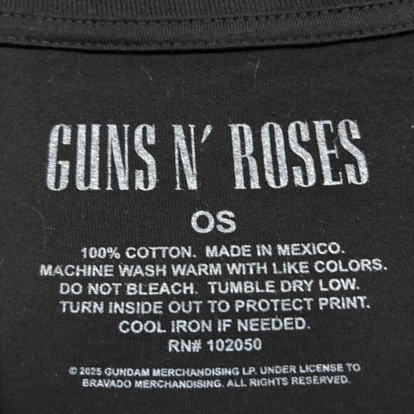 Guns N’ Roses Bad Obsession Rock Band Tee One Size - Picture 4 of 4